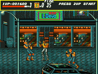 Bare Knuckle - Ikari no Tekken ~ Streets of Rage Sega Genesis Screenshot - EmuBox