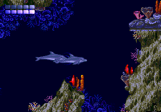 Ecco the Dolphin Sega Genesis Screenshot - EmuBox