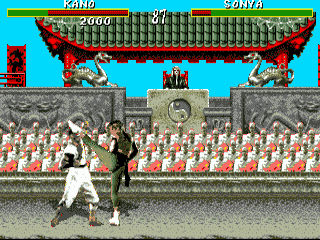 Mortal Kombat Sega Genesis Screenshot - EmuBox