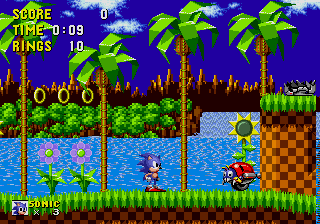 Sonic The Hedgehog Sega Genesis Screenshot - EmuBox