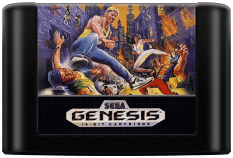 Bare Knuckle - Ikari no Tekken ~ Streets of Rage Sega Genesis Cover - EmuBox