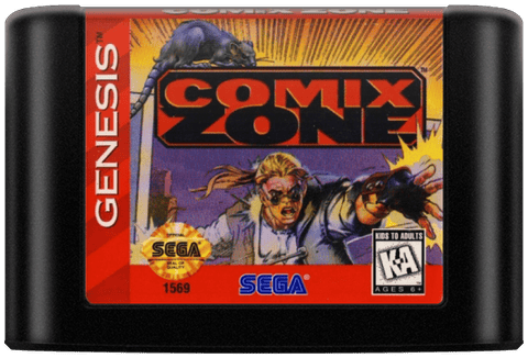 Comix Zone Sega Genesis Cover - EmuBox