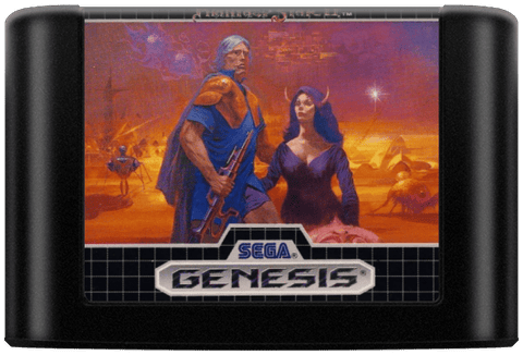 Phantasy Star II Sega Genesis Cover - EmuBox