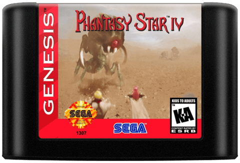 Phantasy Star IV Sega Genesis Cover - EmuBox